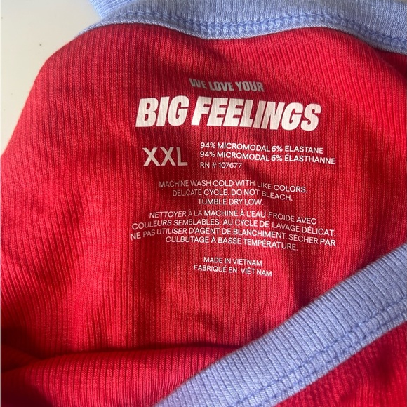 Alice + Olivia x Big Feelings Laila Camisole & Boxers Pajama Set Size XXL NWT - Picture 5 of 8